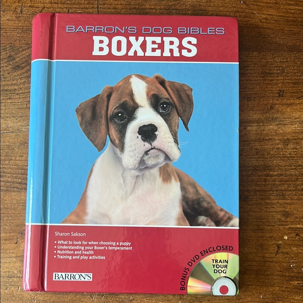 BARRON’S DOG BIBLES Boxers by Sharon Sakson (2011, Spiral) - Picture 3 of 12